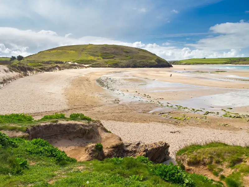 Daymer Bay in Cornwall, England