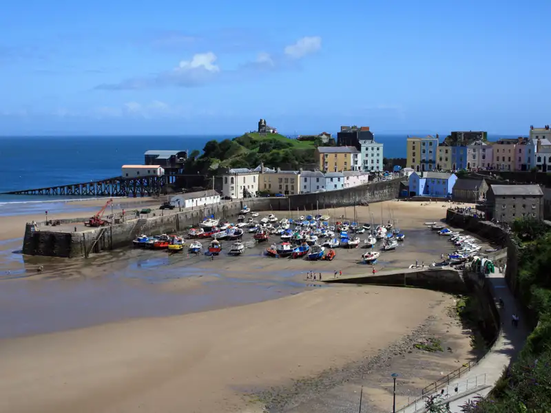 Harbour Beach in Pembrokeshire, Wales