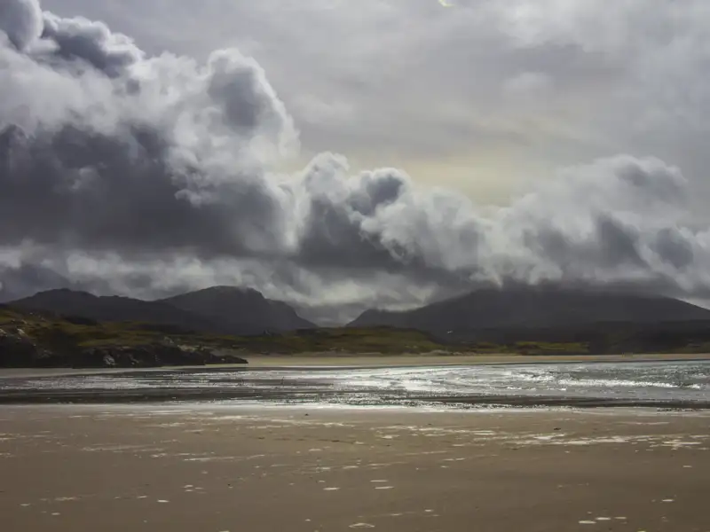 Uig Sands in Western Isles, Scotland