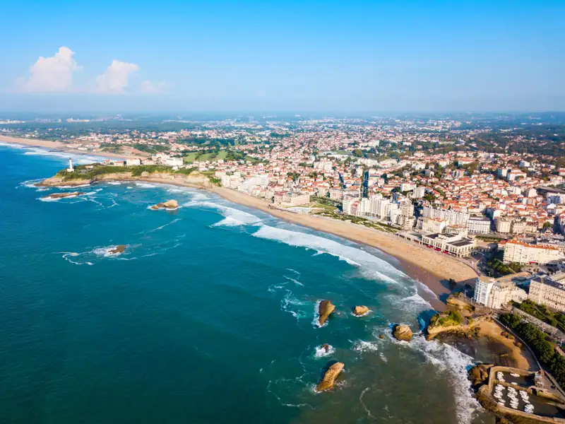 Grande Plage in Aquitaine, Pyrénées-Atlantiques