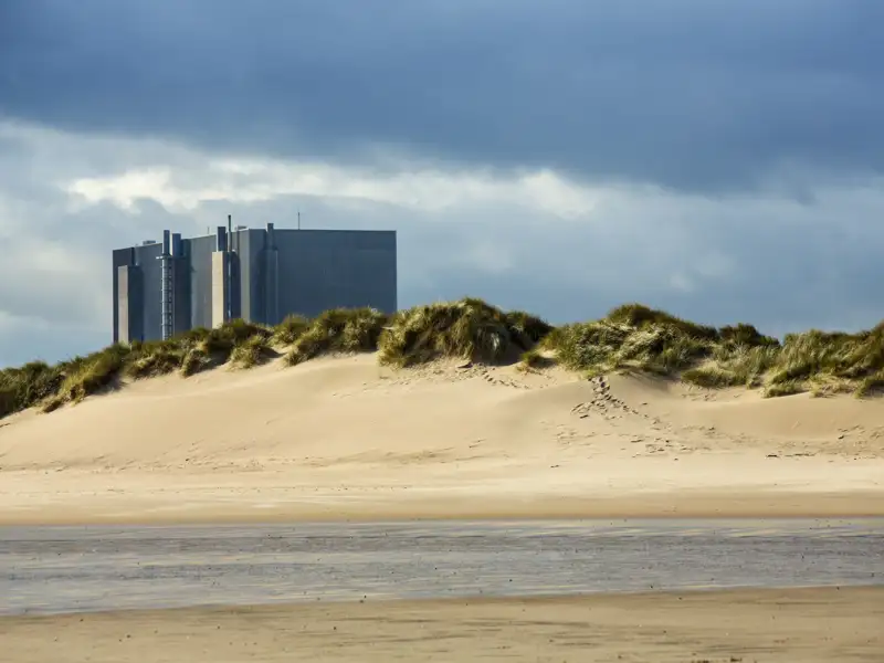 North Gare Sands in Hartlepool, England