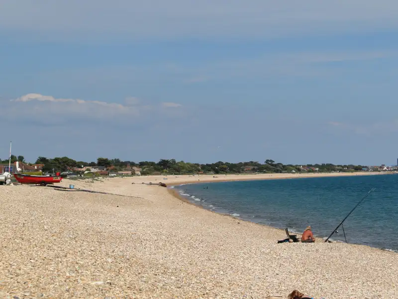 Pagham Beach in England, United Kingdom