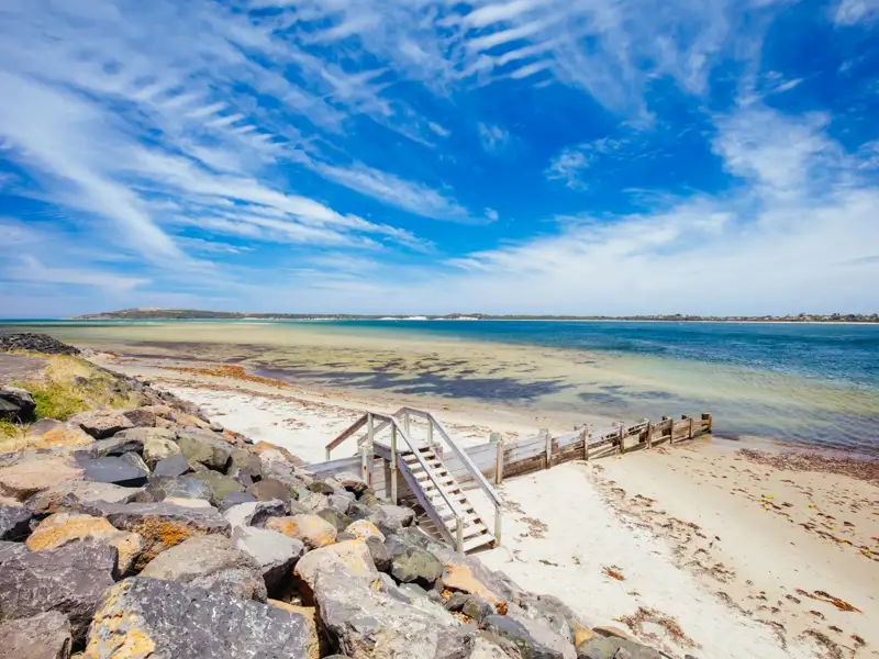 San Remo Beach in Bass Coast Shire, Victoria